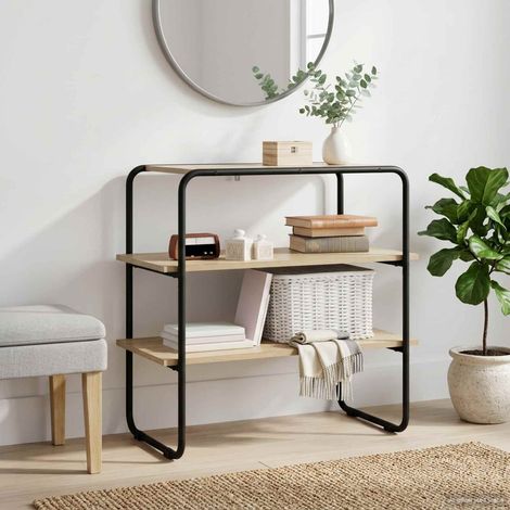 Mesa Consola Roble  100 x 41 x 75 cm Madera de ingeniería