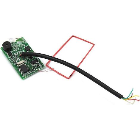 Carte système de contrôle d'accès RFID courte portée 125 kHz/13,56 MHz, module d'interphone de bâtiment, module de contrôle d'accès intégré, version 125 kHz ID (1/5)