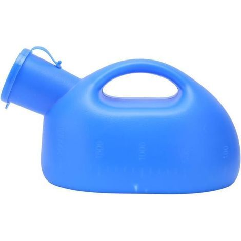 SURENHAP urinoir pour hommes Urinoir 2000ML grande capacité poignée conception résistance à l\'abrasion urinoir manutention elingue-Ywey