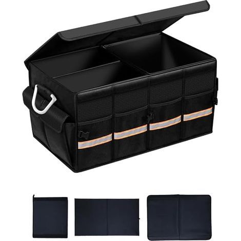 Caja de almacenamiento plegable para coche, 60×35×30 cm, Oxford (1/5)