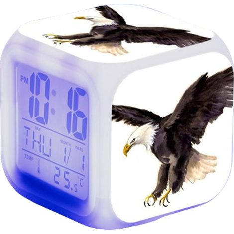Réveil LED pour Enfant Horloge Table de Chevet Numérique Réveils (1/5)