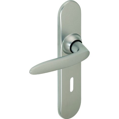 Maniglia per porta vachette jazz funzione chiave tipo L 165 mm
