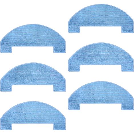 Serpillières Accessoires pour Proscenic Q8/Q8 Max,pour Ultenic D10/T10 Lite,pour Mova E10/E20/E20 Plus,pour BPMIO B15/B15 Plus,pour Lubluelu L15,pour Trouver E10/E20 Pro,pour Mamibot EXVAC700 Pioneer (1/5)