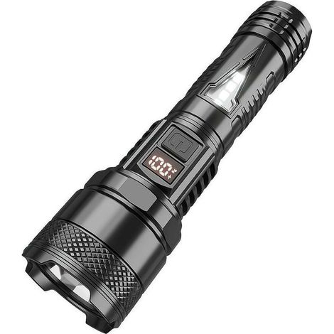 Mini lampe torche portable longue portée multifonctionnelle avec éclairage ultra-puissant et fonction de recharge. - AquaForge (1/5)