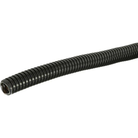 Tubo corrugato flessibile nero diametro mm 16 metri 100
