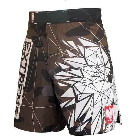 Herren-Sportshorts, Polen-Tarnmuster, Größe M