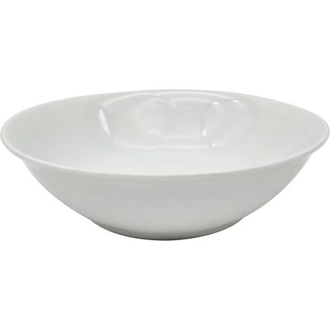 MA MAISON GEMMA CIOTOLA FONDA BIANCO 18 L IN PORCELLANA