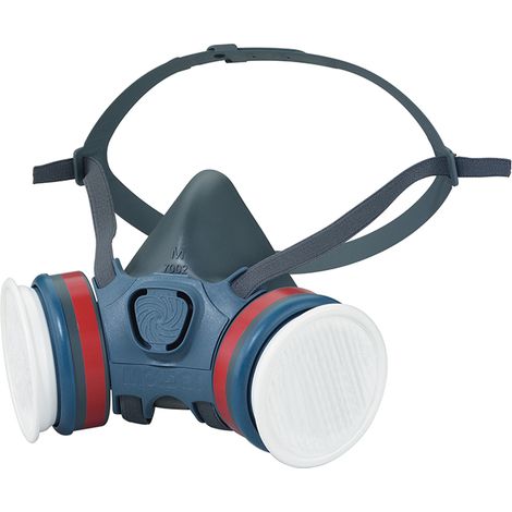 Moldex 723202 Series 7000 Half Mask Medium + 2 x A2P3 R Filters + Storage Box MOL723202