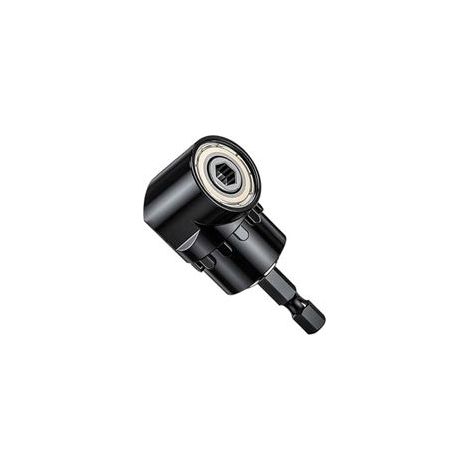 (60×30×22)Porte-Adaptateur 105°,Perceuse d'angle droit,Visseuse d'angle,Porte-embout d'angle multifonctionnel avec porte-embout magnétique 1/4",Adaptateur d'embout pour le perçage d'espaces étr
