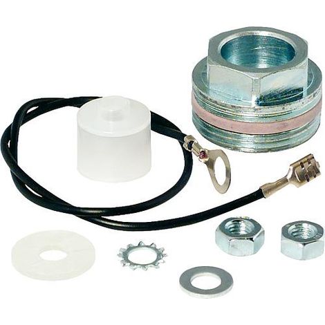 Kit de montage pour montage isolé anode magnesium avec filetage 8 mm 1 1/4" raccord manchon à visser
