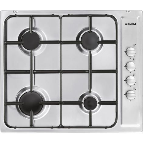 GLEMGAS Piano Cottura A Gas Inox (1/4)