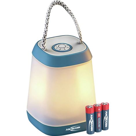 ANSMANN Lampe de camping pro extérieure, 210lm, robuste, 36h blanc chaud (1/4)