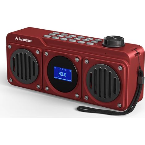 Radio FM Portable et Enceinte Bluetooth au Son Stéréo (1/5)