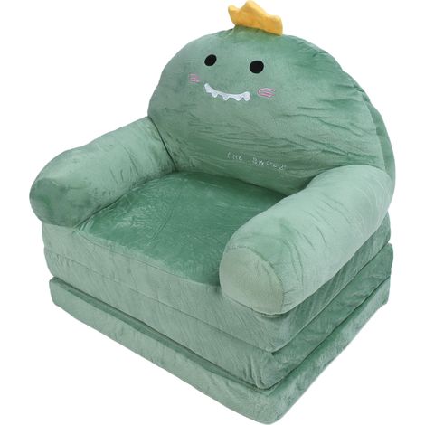 Canapé-lit pliable pour enfants, motif dinosaure mignon et confortable, idéal pour les tout-petits et la maison. 3 couches. (1/5)