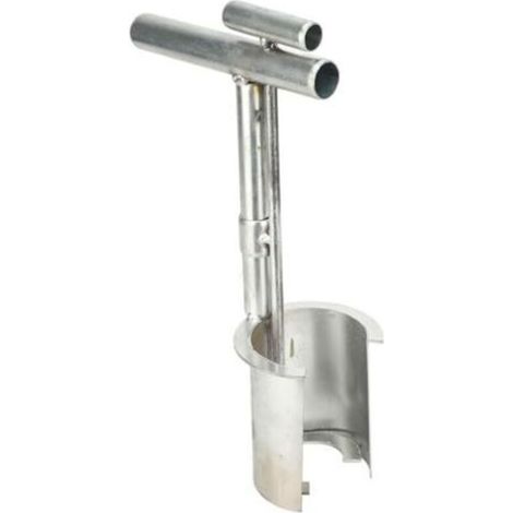 Bolb Outil de Plantation, Outil de Cintrage Bulbes à Fleurs pour Plantation d'Automne Bulbe Outil de Plantation Lourd Longue Lampe Pratique Planteur Sod Plugger pour Creuser, Échantillon de Sod (1/5)