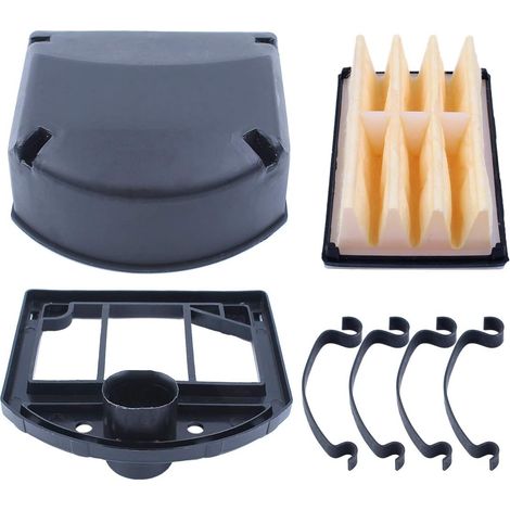 Assemblage de filtre à air Couvercle de filtre à air pour tronçonneuses Husqvarna 266 268 272 XP (1/5)