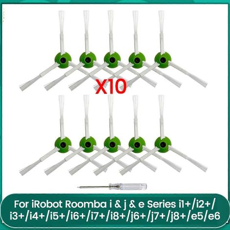 Kantenreinigungsbürsten für iRobot Roomba Serie I, J und E (I1+/I2+/I3+/I4+/I5+/I6+/I7+/I8+/J6+/J7+/J8+). (1/5)