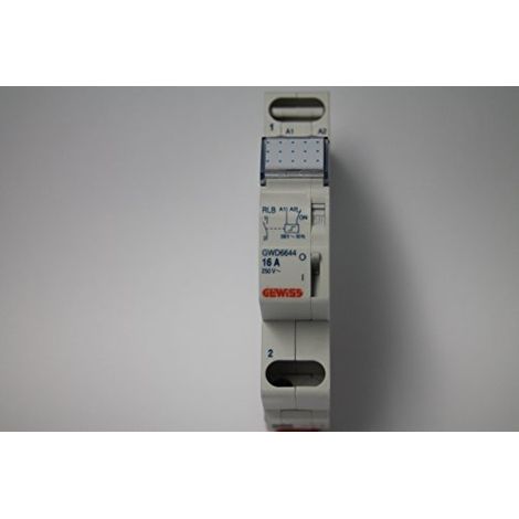 Interruptor unipolar gewiss 8011564847439 16 A 230 V