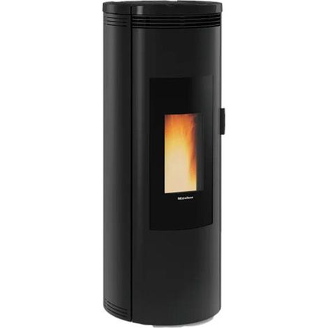 Poêle à granulés 8kw noir - Nordica Extraflame - AMIKAEVONOIR