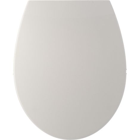 Abattant WC Blanc avec frein de chute, déclipsable et réducteur enfant intégré - TENDANCE (1/3)