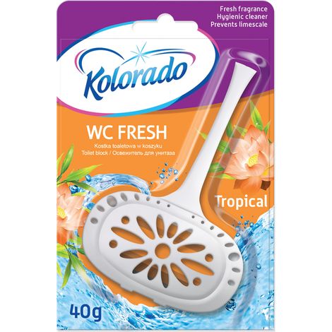Blocchetto per WC Kolorado Fresh Tropical 40g (1/2)