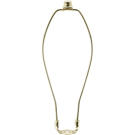 Harpe Lampe porte-embout laiton poli 12" Set table et Lampadaires (1/5)