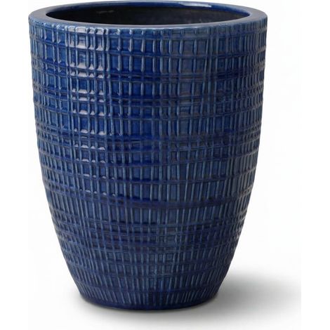 Vaso VERNE 32x40cm blu cobalto