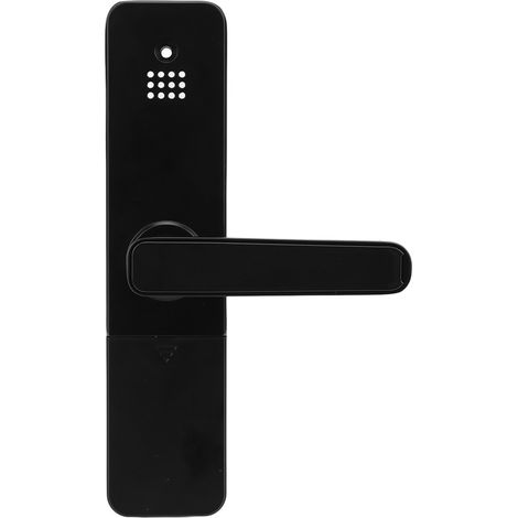 Serrure de porte à empreinte digitale, volume réglable, design flexible, serrure à code intelligente et sécurisée pour bureaux, appartements et maisons (1/5)