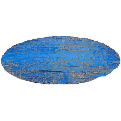 Couverture solaire pour piscine ronde de 83 pouces de diamètre, imperméable et résistante à la poussière (1/5)