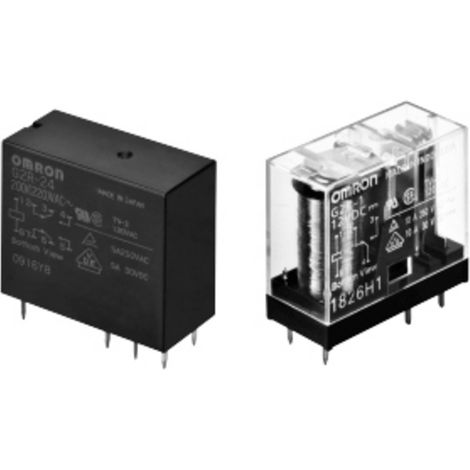 Omron G2R-2-AC12 Powerrelais 12 V/AC 5 A 2 Wechsler 1 St. Bag
