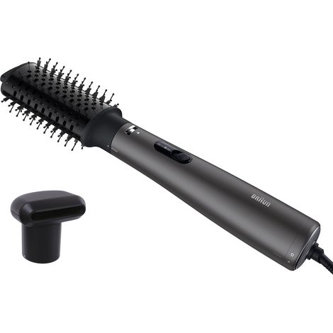 Ionic Hot Air Brush Styler 800W, 2 Attachments (1/5)