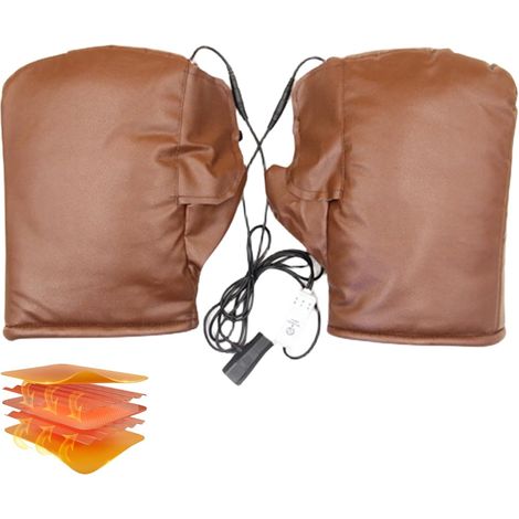 Mitaines de Guidon de Moto Mitaines Chaudes et Confortables (1/5)