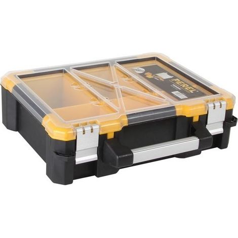 Coffret de rangement en plastique avec bacs amovibles - 15'