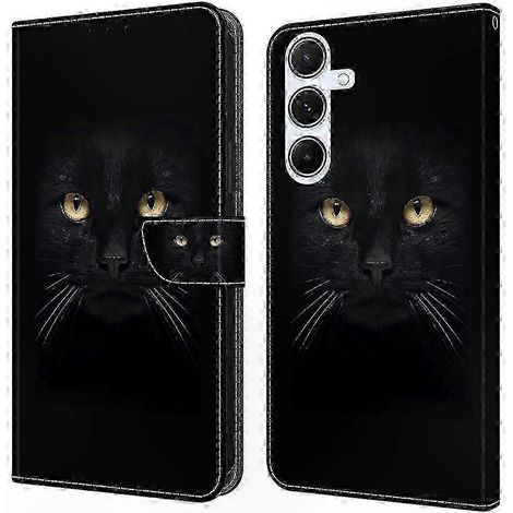 Étui portefeuille en cuir à motif 3D, fermeture magnétique, compatible smartphones 4G 5G, design Argent Fluide, protection élégante et pratique. (1/5)