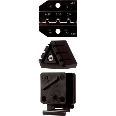 624 682 3 012 Rennsteig Werkzeuge GmbH Crimpeinsatz für MQS- Verbinder gestanzte-Kontakt Querschnitt 0,25mm² - 0,25mm²/0,35mm²/0,5mm² - 1 Stück