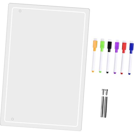 M mo Acrylique pour Bureau Planificateur Quotidien (1/5)