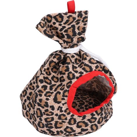Nid suspendu rond en toile pour perroquet, hamac oiseau, abri chaud avec poche couette, 1 pièce (1/5)