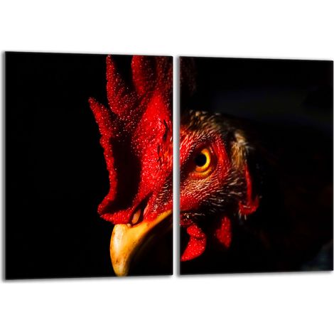 Glasschutzplatte für den Herd 2x40x52 Hahn