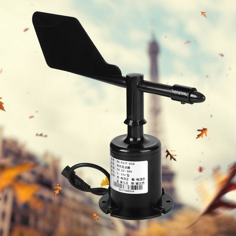 0-10V 8 Richtungen Umweltsignalausgang Polycarbonat Windgeschwindigkeitssensor Anemometer (1/5)