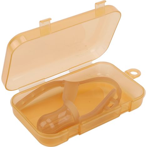 Protecteur de Pouce Doux en Silicone Ajustable pour Enfants - Traitement Anti-Succion Marron (1/5)