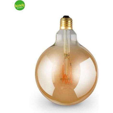 Lampada globo Prismalux E27 3W 1800K ambra 200 lumen (1/5)