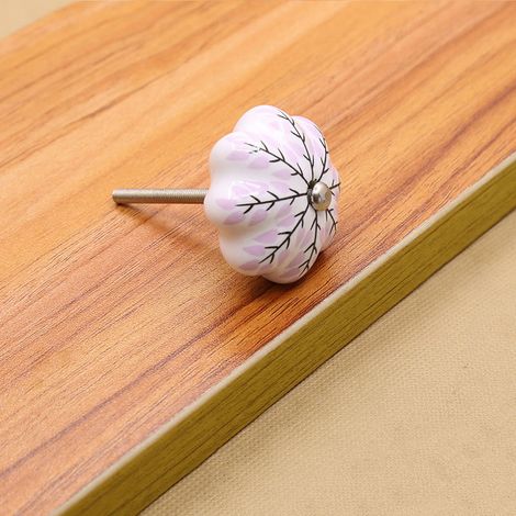 Retro-Keramikgriff mit Kunstmotiv, Schranktür, Schublade, Schrank d