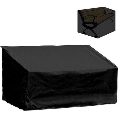Housse Banc de Jardin 3 Places, Couverture Imperméable Meubles Jardin, Housses Protection pour Banc Jardin, Anti-UV Tissu Oxford Couverture Antipoussière, Housse Salon Jardin (1/5)