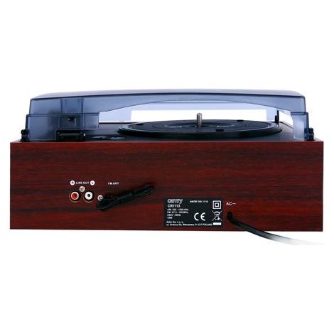 Platine Vinyle Cr 1113 Platine Vinyle Avec Radio Pll Et Haut-parleurs Intégrés - Camry (1/4)