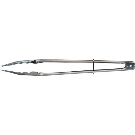 KitchenCraft Medium Stainless Steel Food Tongs, 30 cm (12")