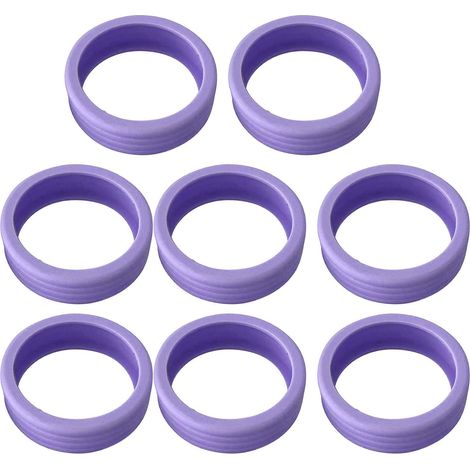 Shock Absorbing Silicone Castor Protector Cover Set for 8 Pieces Luggage Suitcase Wheel Covers, Noise Cancelling Wheel Protectors, Floor Protection with Excellent (1/5)