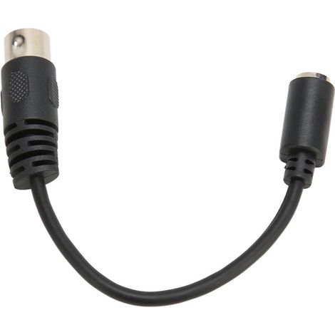 Câble adaptateur PS2 DIN 5 broches mâle vers mini DIN 6 broches femelle pour clavier et souris, 15 cm (1/5)
