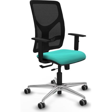 Silla oficina piqueras y crespo Motilla gris espuma cómoda (1/2)