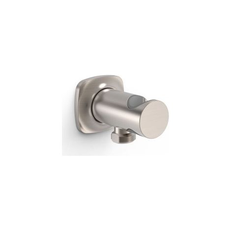 Support fixe avec arrivée d’eau pour douchette Acier - TRES 22218201AC