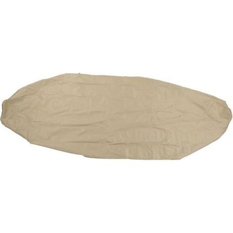 Store de terrasse manuel rétractable 210D Oxford argenté imperméable anti-UV anti-poussière protection solaire voile extérieure (1/5)